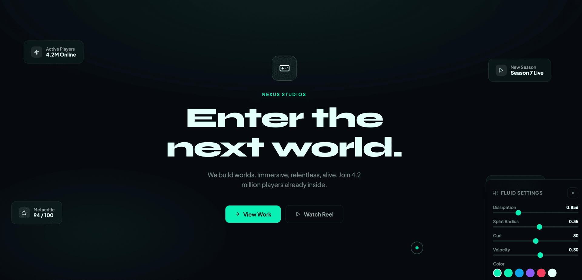 Liquid Cursor Trail