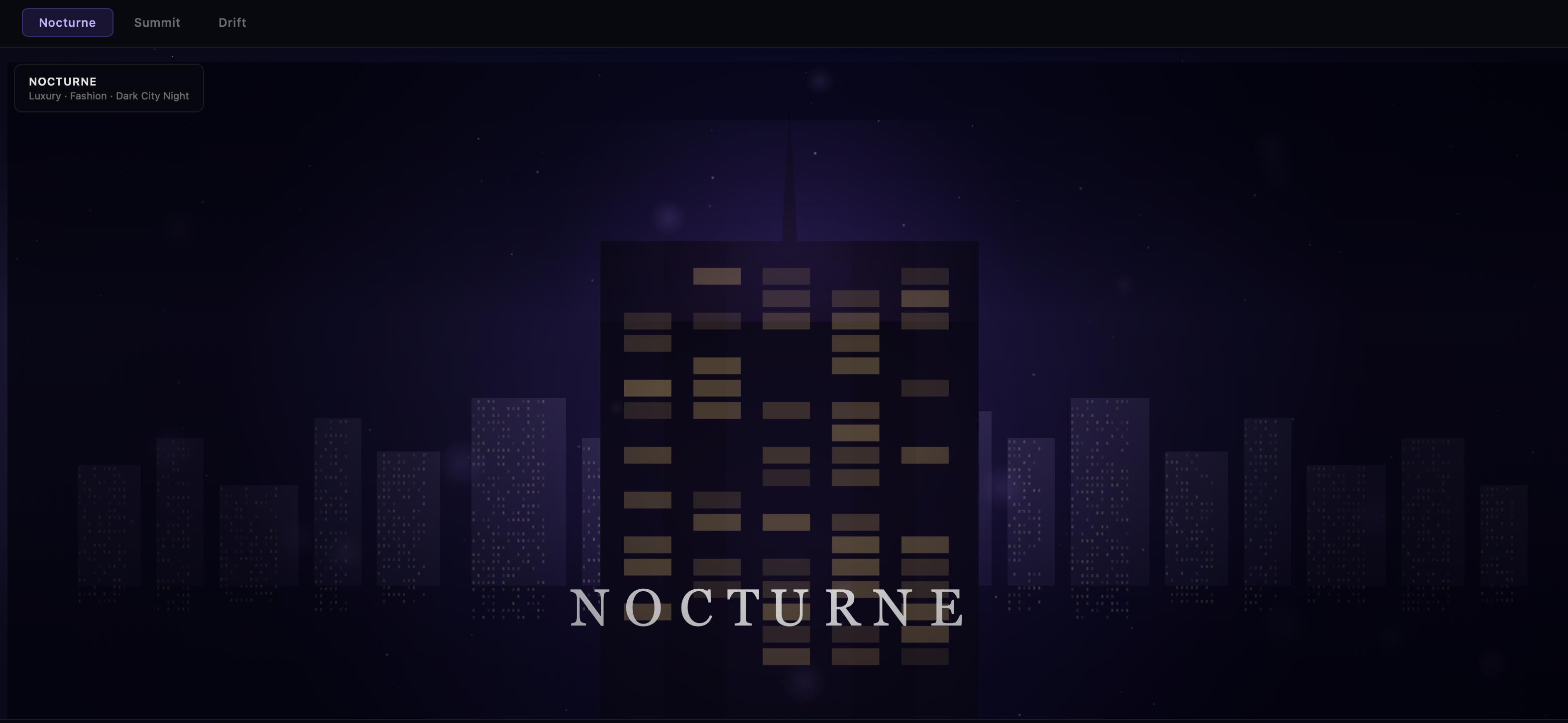 Depth Parallax Scene